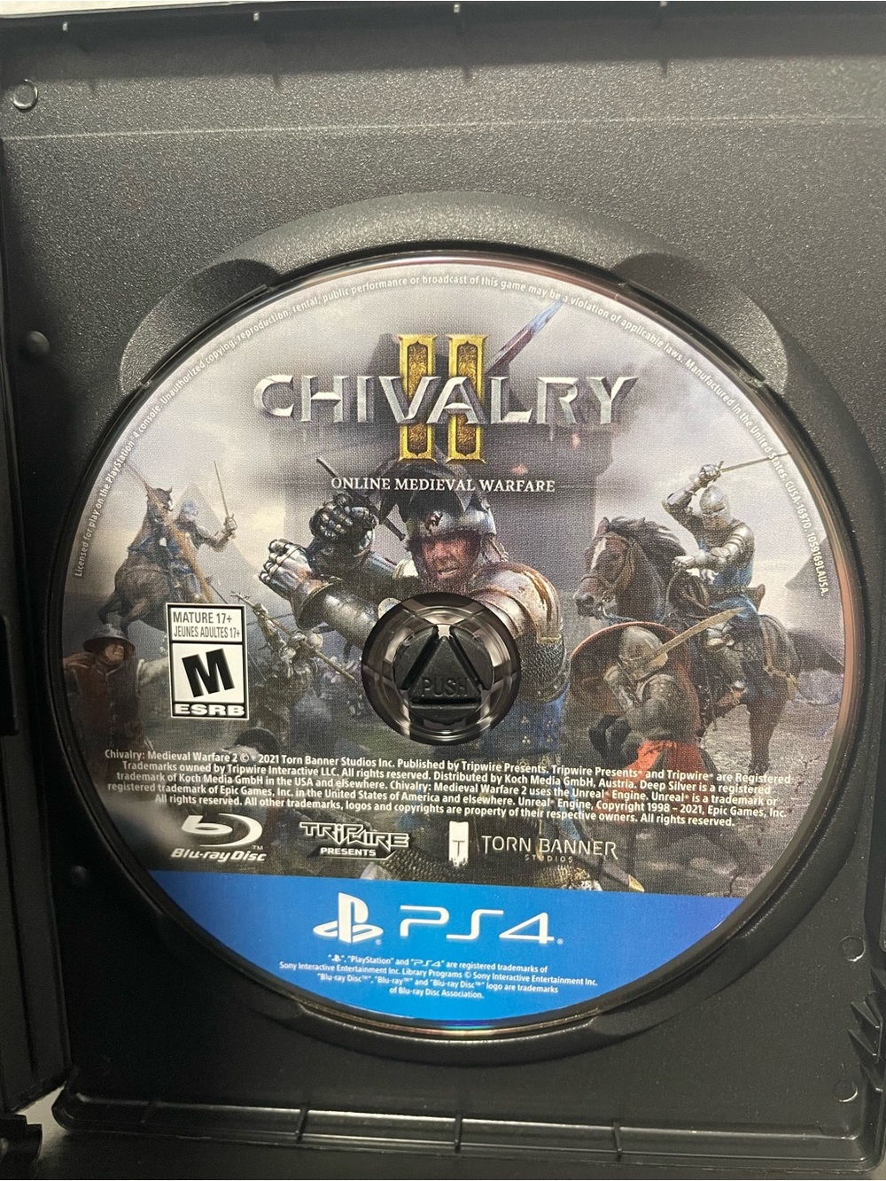 Chivalry II PS4 & PS5 PlayStation 4 Medieval War Video Game Sony